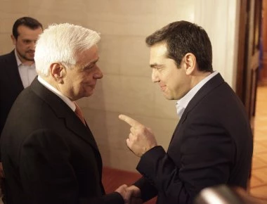 Αλ. Τσίπρας στον Προκόπη Παυλόπουλο: «Δεν θα τη γλιτώσω τη γραβάτα, θα τη φορέσω»